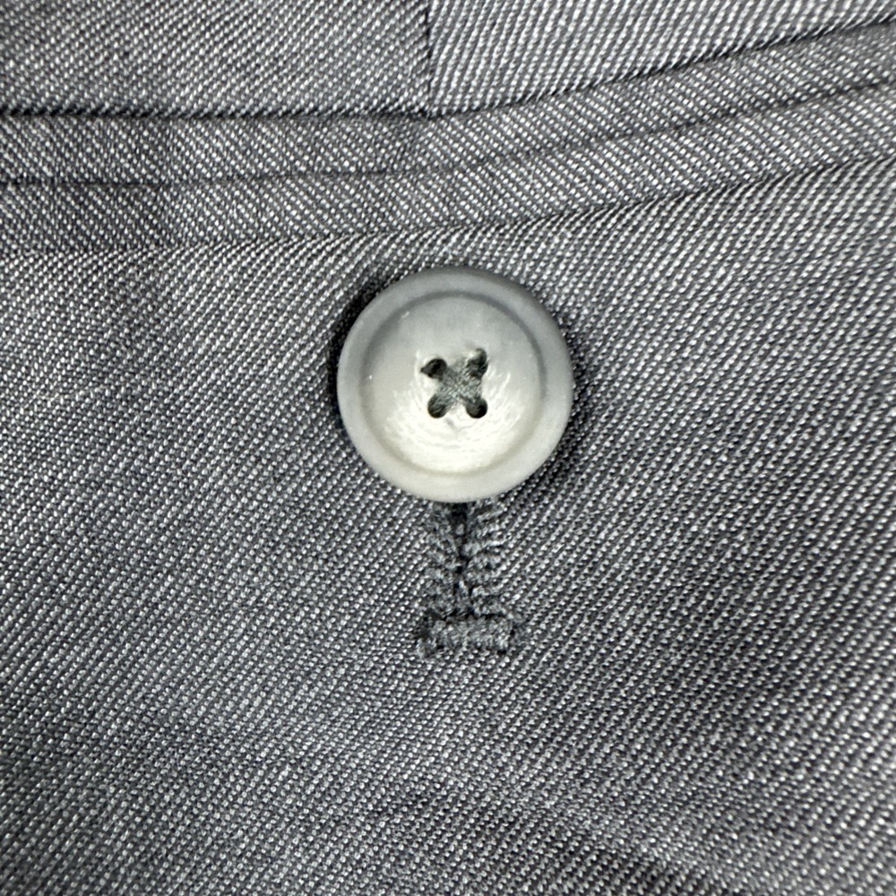 Jos A Bank Traveler Dress Pants Mens 34x32 Dark Gray Slim Fit Separates - Picture 3 of 6